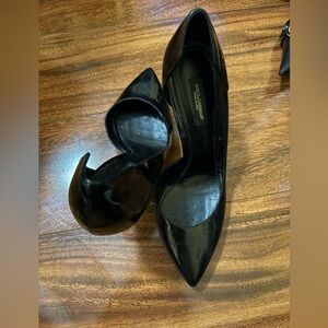 Dolce & Gabbana Glossy Black Heels